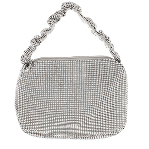 Linked Crystal Handle Bag - Picture 3 of 3